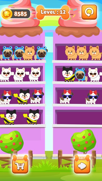 我的狗类游戏：宠物收容所游戏截图