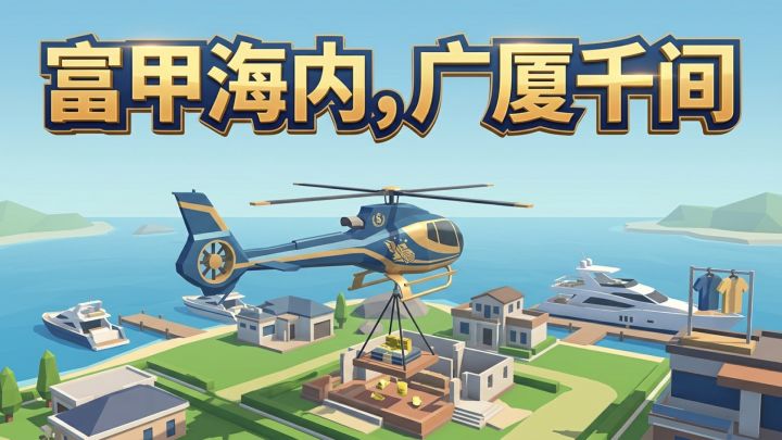 富甲海内，广厦千间 封面