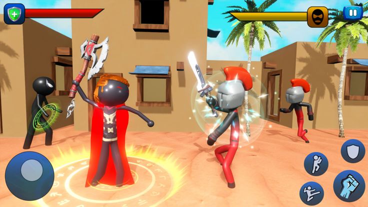 Stickman Fighting Shadow Ninja游戏截图