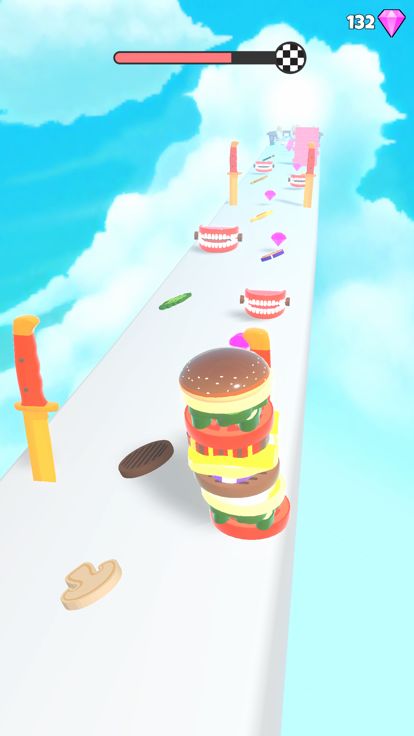 Hamburger Runner游戏截图