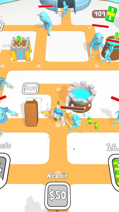 Swipe Defense游戏截图