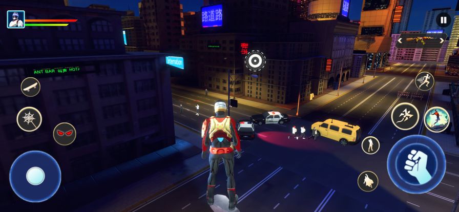 超级英雄战斗机:正义战争游戏截图