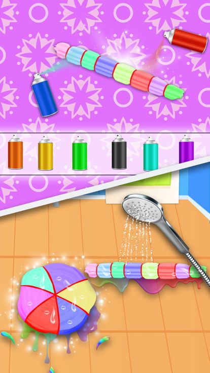 扎染礼服化妆师游戏截图