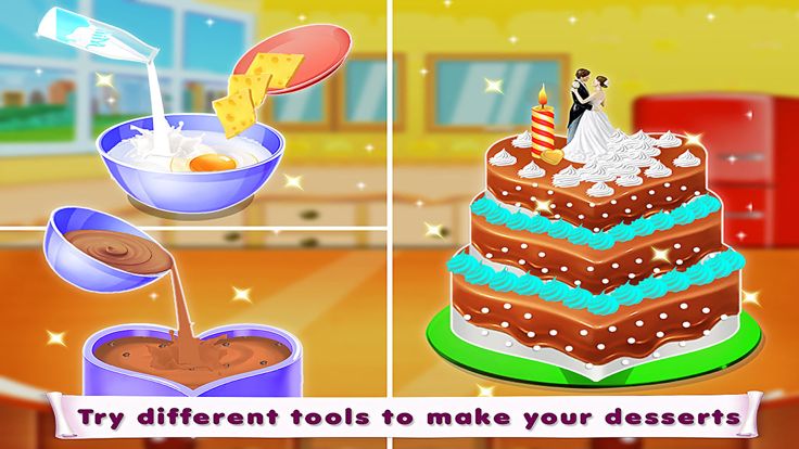 Dessert Food Cooking Mania游戏截图