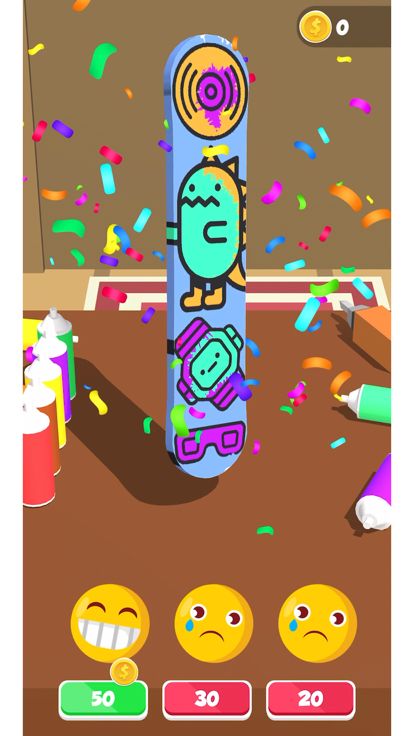 Snowboard Art游戏截图