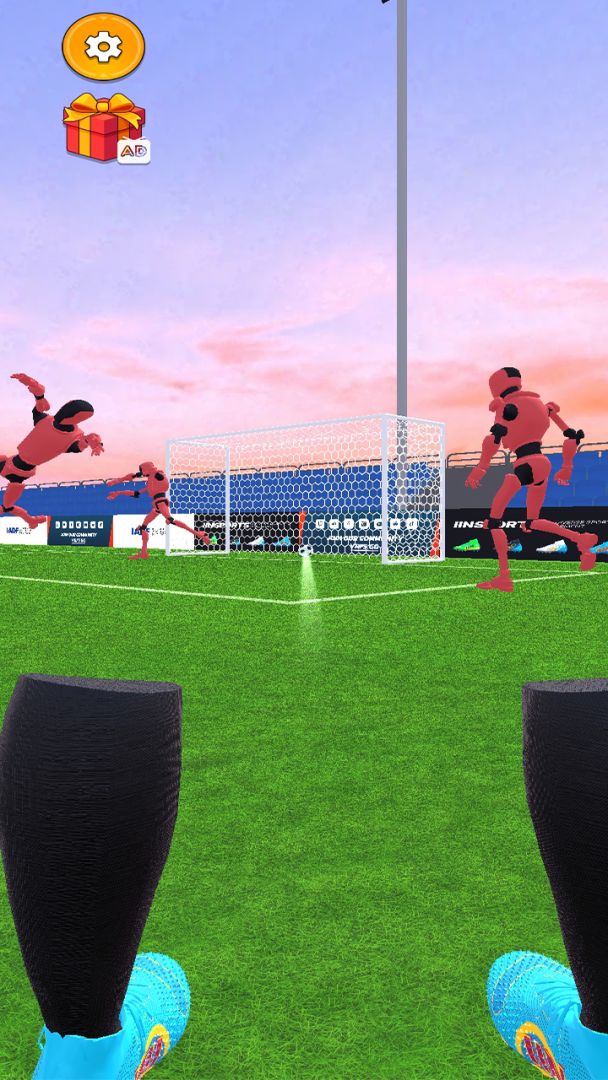 机器人足球竞赛游戏截图