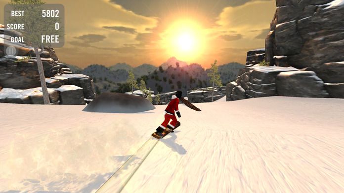 Crazy Snowboard游戏截图