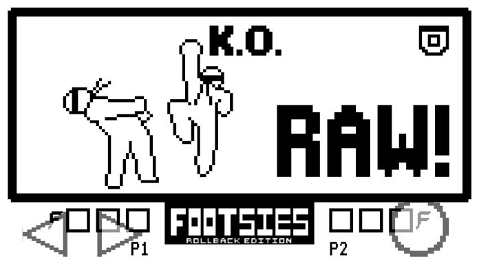 FOOTSIES Rollback Edition游戏截图