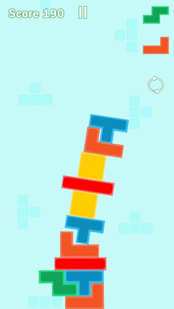 方块叠高塔游戏截图