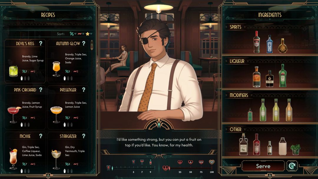 夜尽之时，最后一杯游戏截图