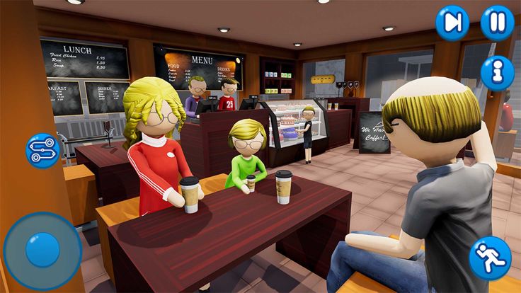 火柴人爸爸梦想的家庭生活游戏截图