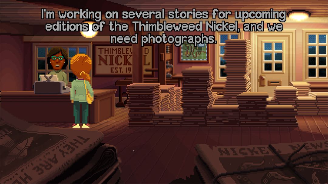 Delores: A Thimbleweed Park Mini-Adventure游戏截图