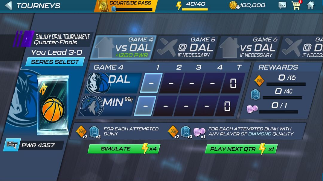 NBA 2K 手游 篮球游戏游戏截图