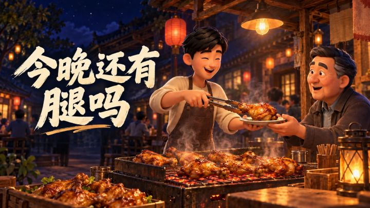 今晚还有腿吗 封面