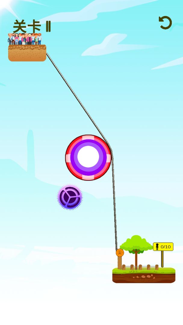 滑绳救援游戏截图