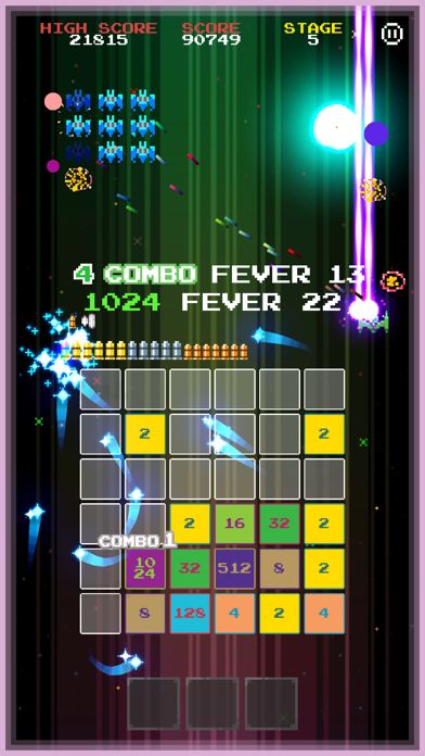 2048 侵略者游戏截图