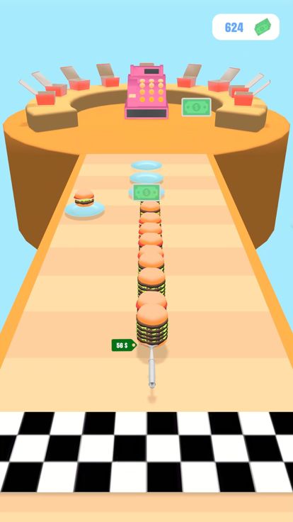 Burger Stack 3D!游戏截图