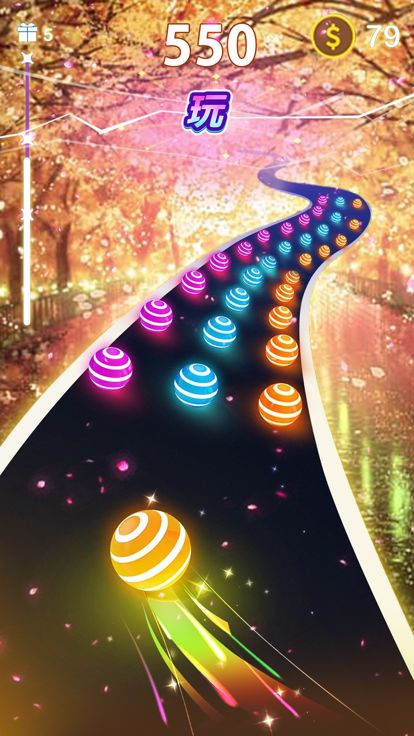 美歌大路 - 音乐球球游戏游戏截图