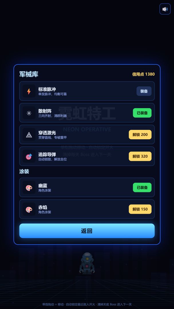 霓虹特工游戏截图