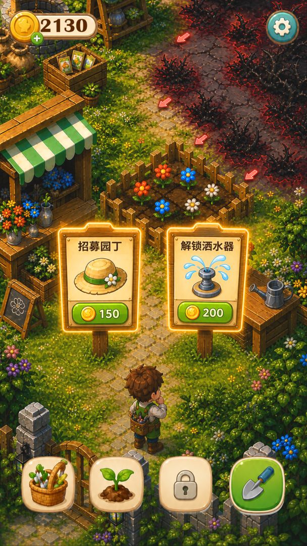 荒废花园游戏截图