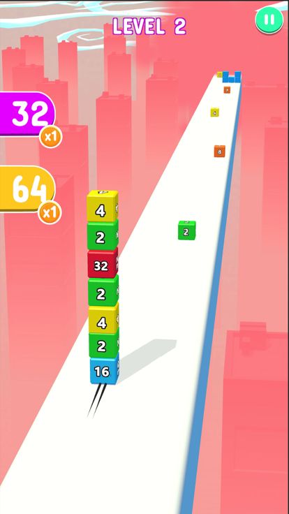 2048 Surfer游戏截图