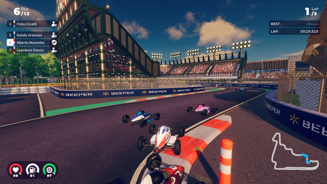 iRacing Arcade游戏截图