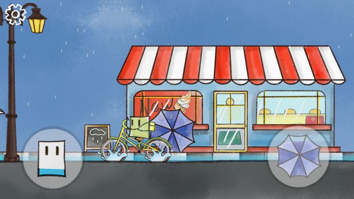 雨天截图