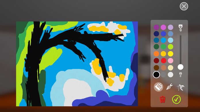 饥饿派画家游戏截图