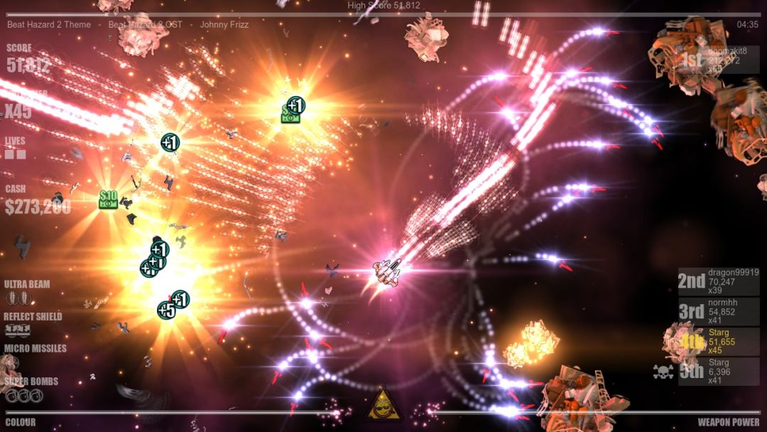 Beat Hazard 2游戏截图