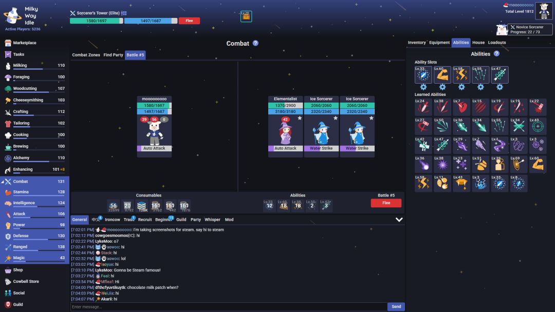 Milky Way Idle - 银河奶牛放置游戏截图