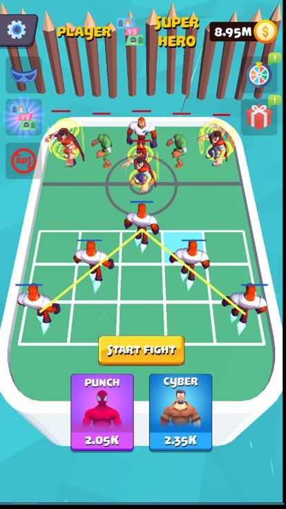 Merge Master: Superhero League游戏截图