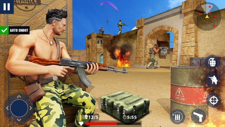 War Zone: Army Shooting Battle游戏截图