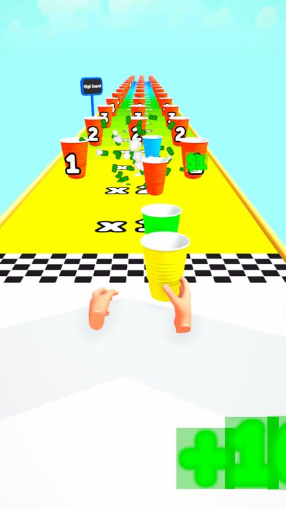 Cup Tower Run游戏截图
