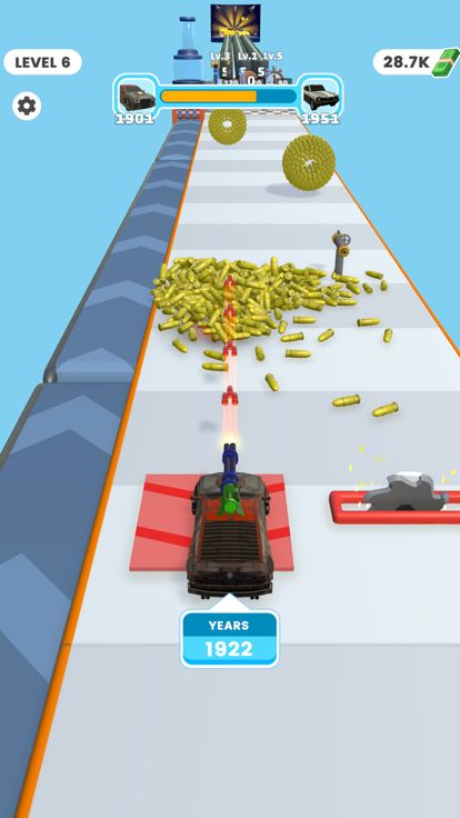 Minigun Run 3D游戏截图
