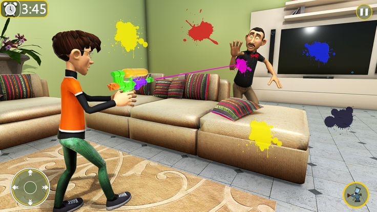 Yellow Neighbor Escape Game 3D游戏截图