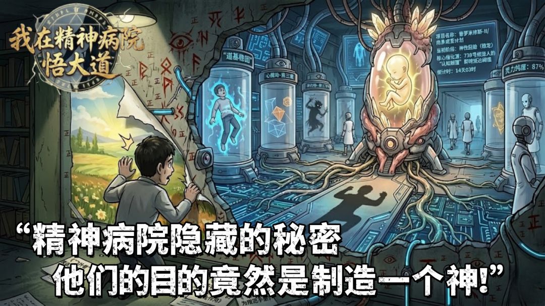 我在精神病院悟大道游戏截图