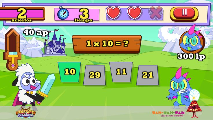 Sheepy Vs Los Dragones游戏截图