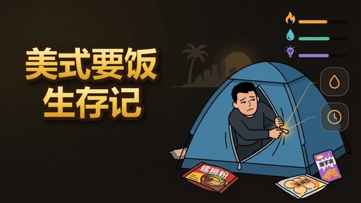 美式要饭生存记 封面