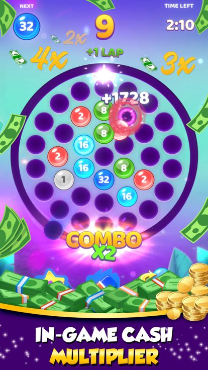 Laps Fuse: Puzzle numbers Cash游戏截图