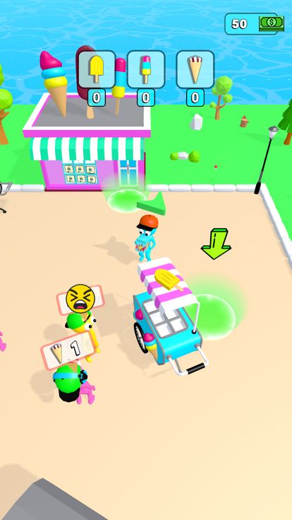Ice Cream Seller 3D游戏截图