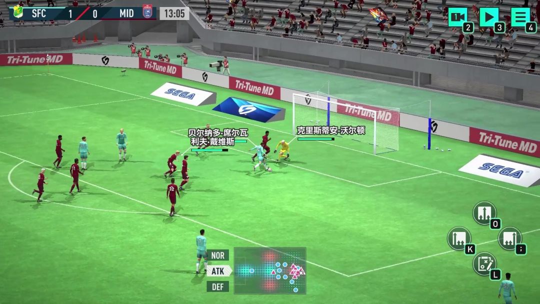 SEGA 新创造球会游戏截图