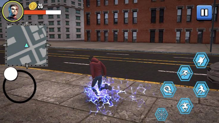 Amazing Rope hero Spider游戏截图