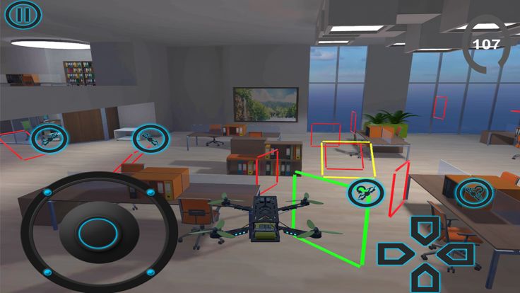 无人机飞行模拟 3D游戏截图