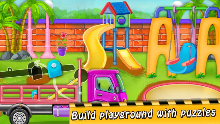Road Construction - baby Games游戏截图