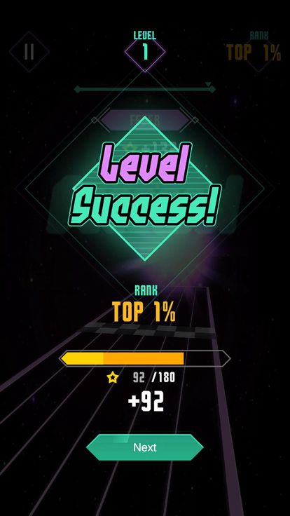RhythmJelly: Music Rush Game游戏截图
