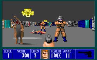 Wolfenstein 3D游戏截图