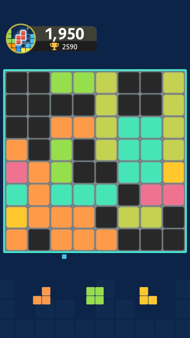 方块:纯色版游戏截图