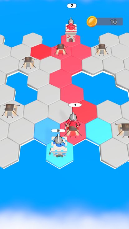 Hexagon Wars 3D游戏截图