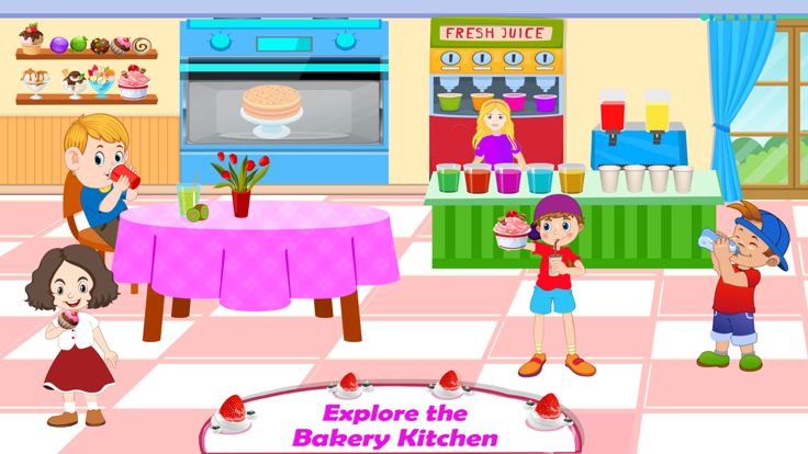 假装在餐厅面包店游戏截图