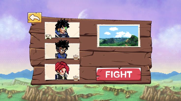 Dragon Warrior: Pixel Fighting游戏截图